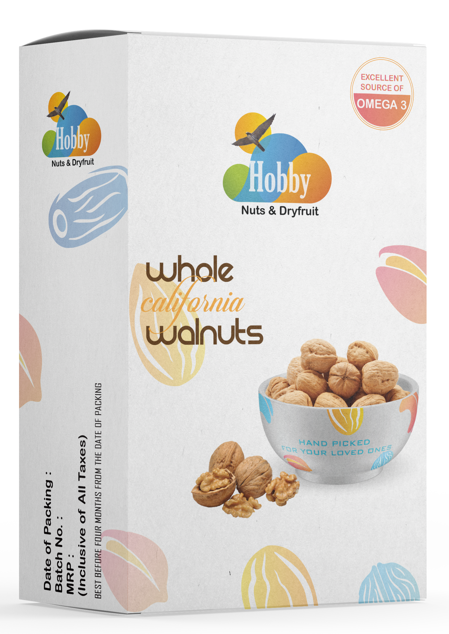 Californian Whole Walnuts - 500 Gms